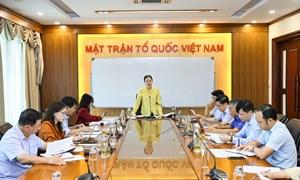 Hiệp thương, thống nhất nội dung giám sát, phản biện trong năm 2025 giữa MTTQ Việt Nam và các tổ chức chính trị - xã hội